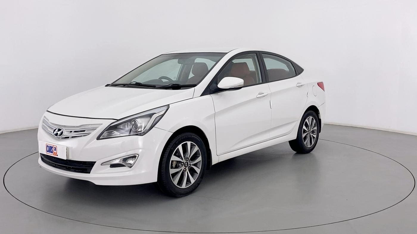 2016 Hyundai Verna FLUIDIC 1.6 SX VTVT, Petrol, Manual, 44,409 km, Left Front Diagonal