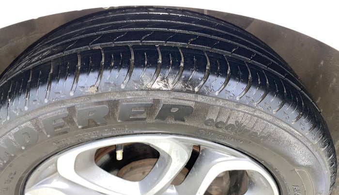 2019 Hyundai Elite i20 ASTA (O) CVT, Petrol, Automatic, 57,396 km, Right Front Tyre Tread