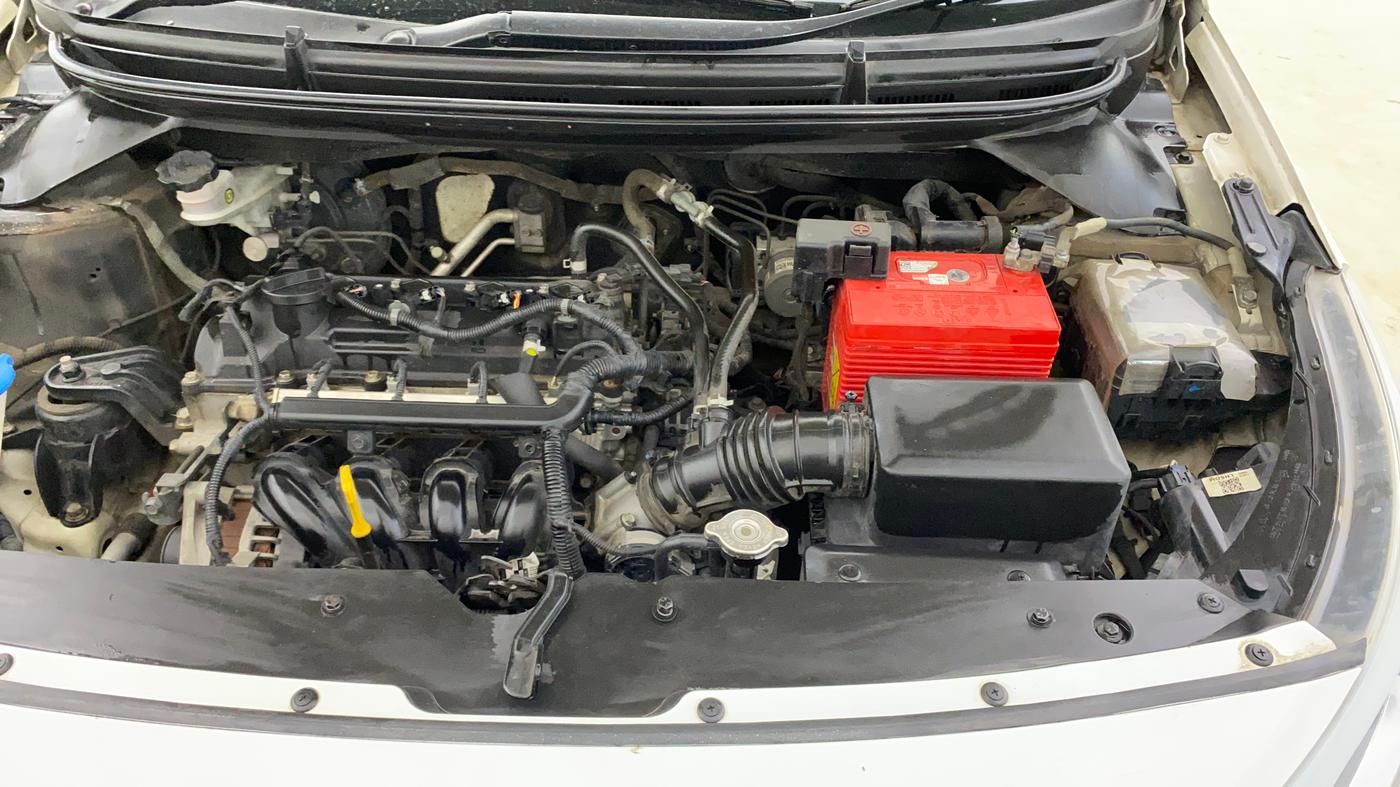 2019 Hyundai Elite i20 ASTA (O) CVT, Petrol, Automatic, 57,340 km, Engine View - Left