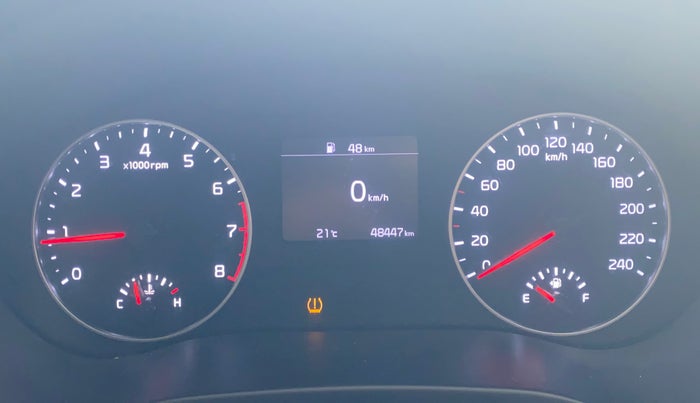 2021 KIA SELTOS HTX 1.5 PETROL, Petrol, Manual, 48,395 km, Odometer Image