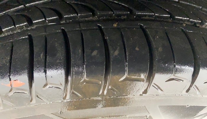 2021 Tata TIGOR XZA PLUS PETROL, Petrol, Automatic, 44,892 km, Left Front Tyre Tread