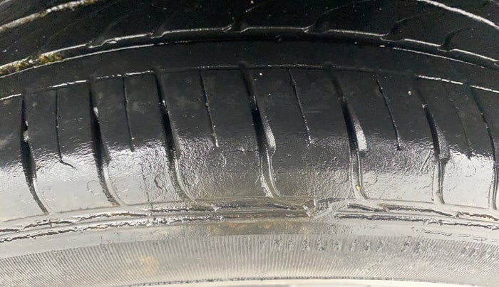 2021 Tata TIGOR XZA PLUS PETROL, Petrol, Automatic, 44,892 km, Left Rear Tyre Tread