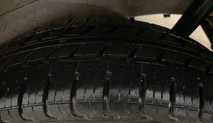 2018 Maruti Wagon R 1.0 VXI, Petrol, Manual, 38,157 km, Left Rear Tyre Tread