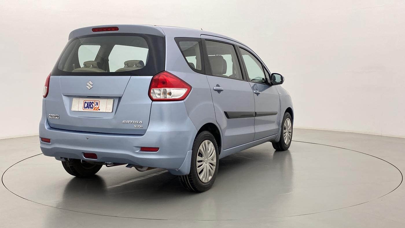 2012 Maruti Ertiga VDI, Diesel, Manual, 98,413 km, Right Back Diagonal