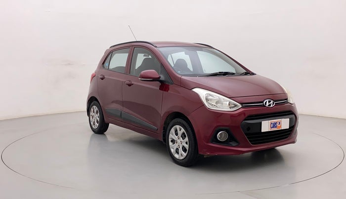 2015 Hyundai Grand i10 SPORTZ 1.2 KAPPA VTVT, Petrol, Manual, 1,00,708 km, Right Front Diagonal