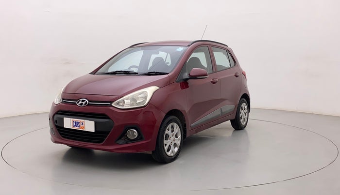 2015 Hyundai Grand i10 SPORTZ 1.2 KAPPA VTVT, Petrol, Manual, 1,00,708 km, Left Front Diagonal