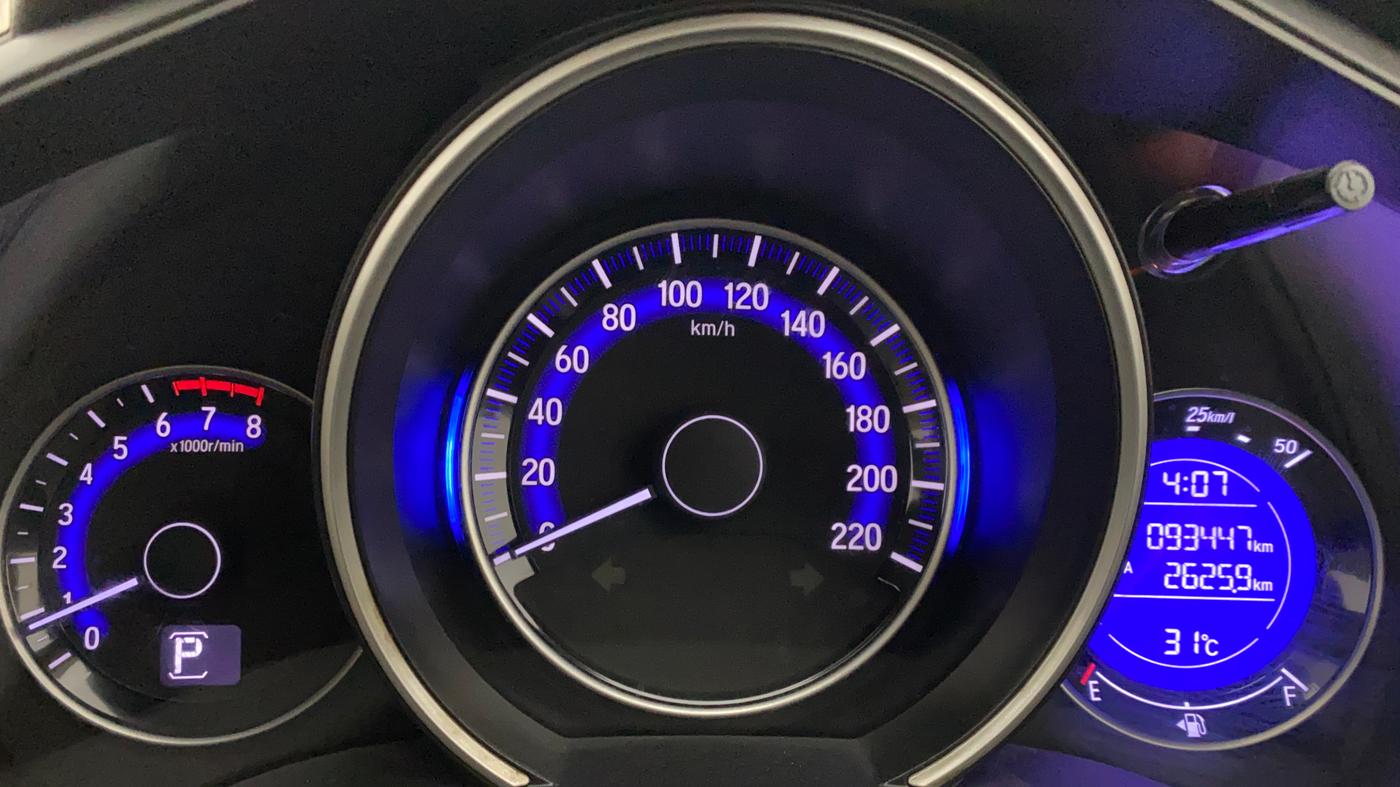 2015 Honda Jazz 1.2L I-VTEC V AT, Petrol, Automatic, 93,659 km, Odometer Image