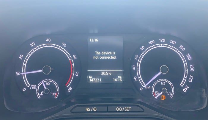 2021 Skoda KUSHAQ AMBITION 1.0L TSI MT, Petrol, Manual, 1,47,180 km, Odometer Image