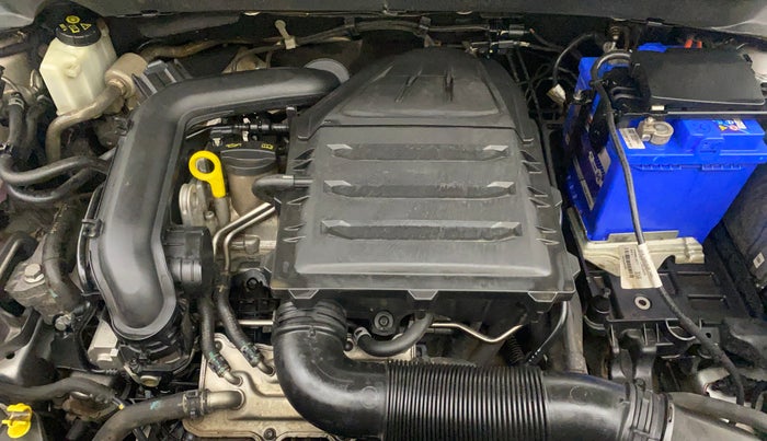 2021 Skoda KUSHAQ AMBITION 1.0L TSI MT, Petrol, Manual, 1,47,180 km, Engine View