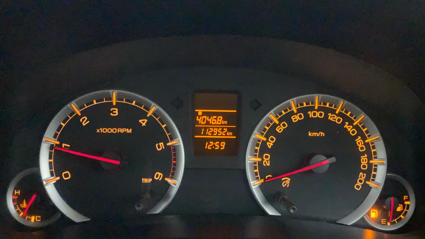 2012 Maruti Swift Dzire VDI, Diesel, Manual, 1,12,992 km, Odometer Image