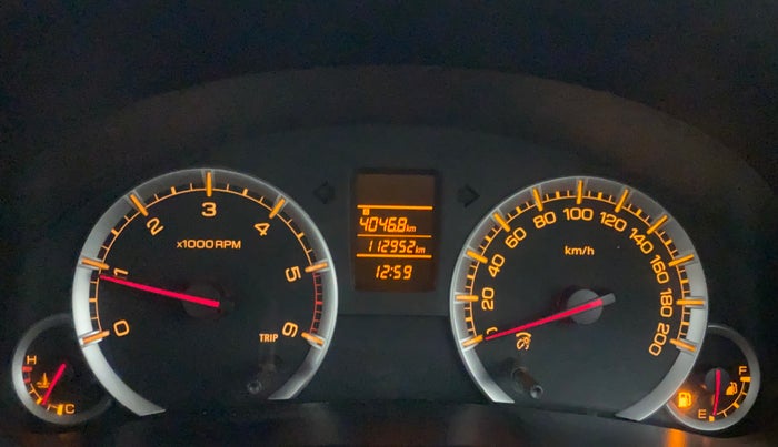 2012 Maruti Swift Dzire VDI, Diesel, Manual, 1,12,992 km, Odometer Image