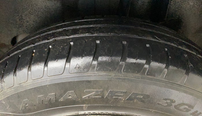 2021 Maruti Swift LXI, Petrol, Manual, 33,605 km, Left Rear Tyre Tread