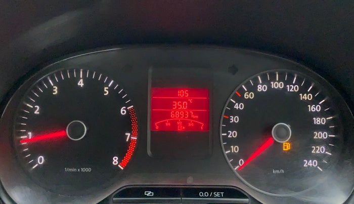 2011 Volkswagen Polo TRENDLINE 1.2L PETROL, Petrol, Manual, 69,245 km, Odometer Image