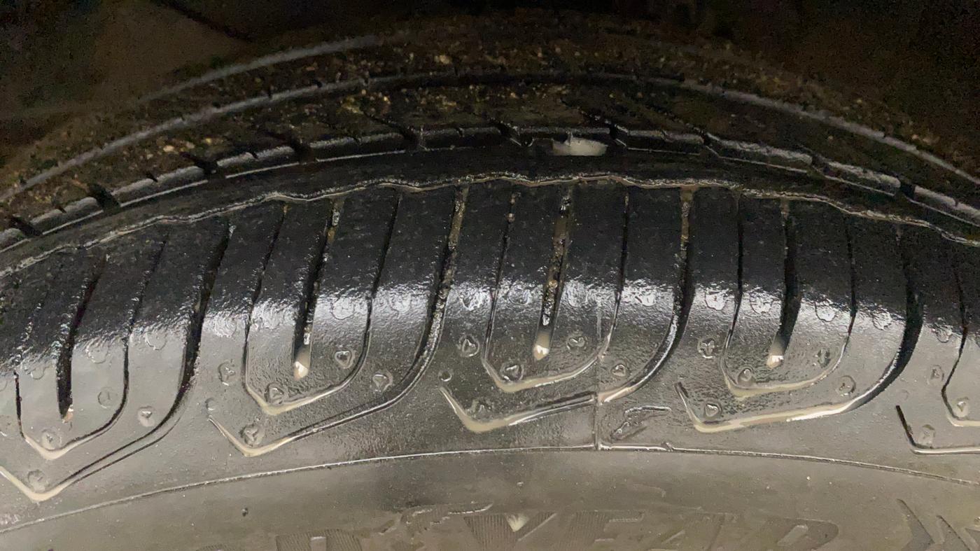 2014 Honda Amaze 1.2L I-VTEC S AT, Petrol, Automatic, 86,996 km, Left Front Tyre Tread