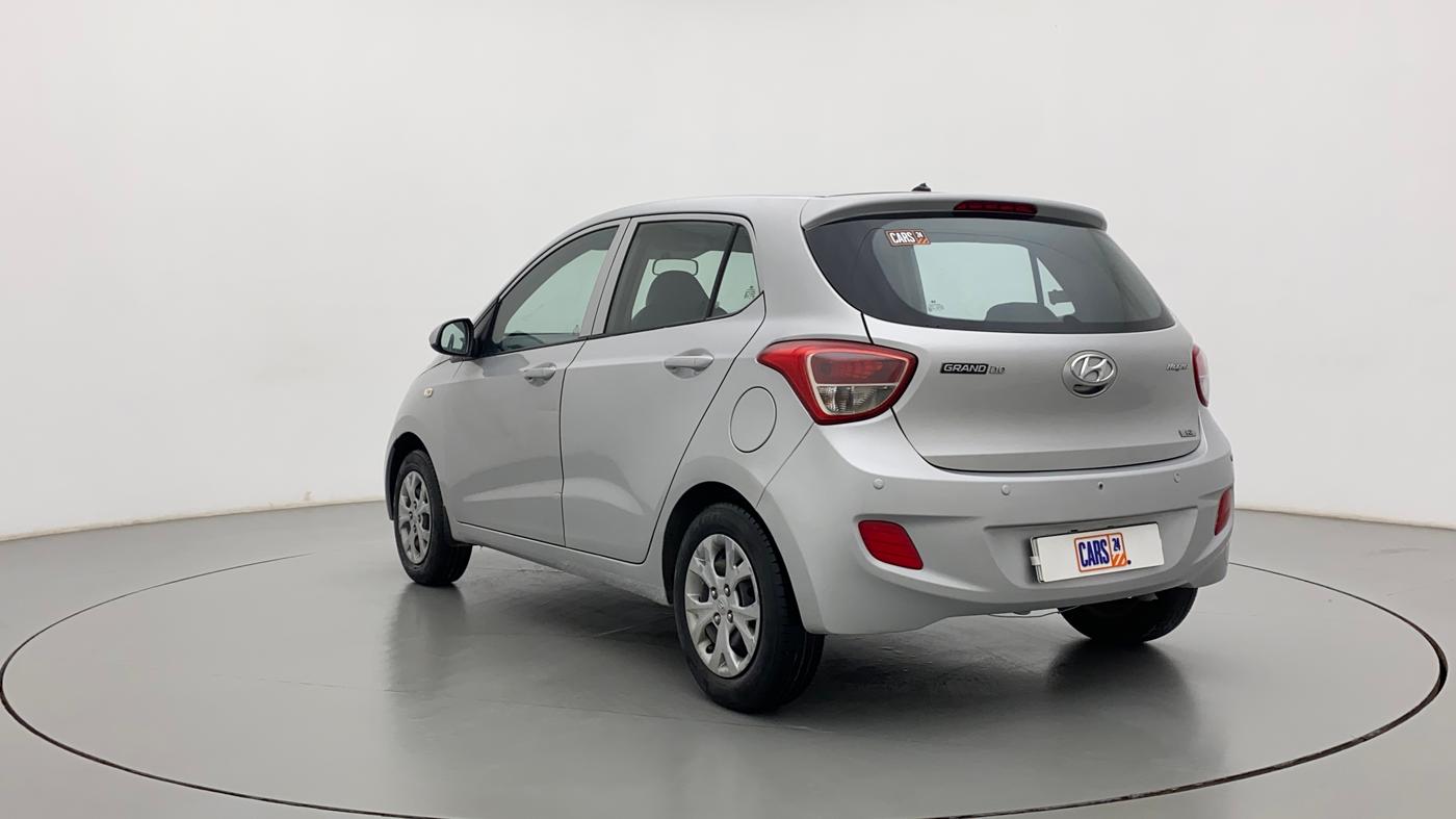 2015 Hyundai Grand i10 MAGNA 1.2 KAPPA VTVT, CNG, Manual, 87,109 km, Left Back Diagonal