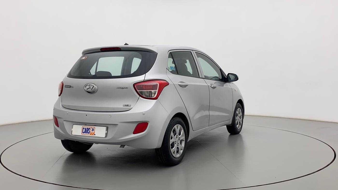 2015 Hyundai Grand i10 MAGNA 1.2 KAPPA VTVT, CNG, Manual, 87,109 km, Right Back Diagonal