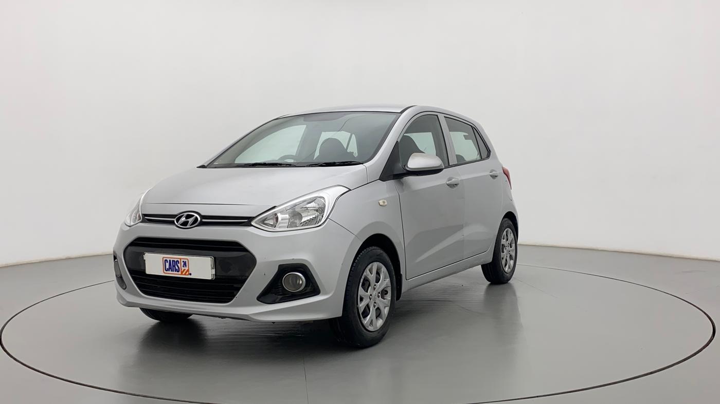 2015 Hyundai Grand i10 MAGNA 1.2 KAPPA VTVT, CNG, Manual, 87,109 km, Left Front Diagonal