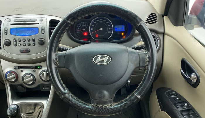 2012 Hyundai i10 SPORTZ 1.2, Petrol, Manual, 95,397 km, Steering Wheel Close Up