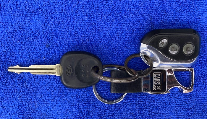 2012 Hyundai i10 SPORTZ 1.2, Petrol, Manual, 95,397 km, Key Close Up