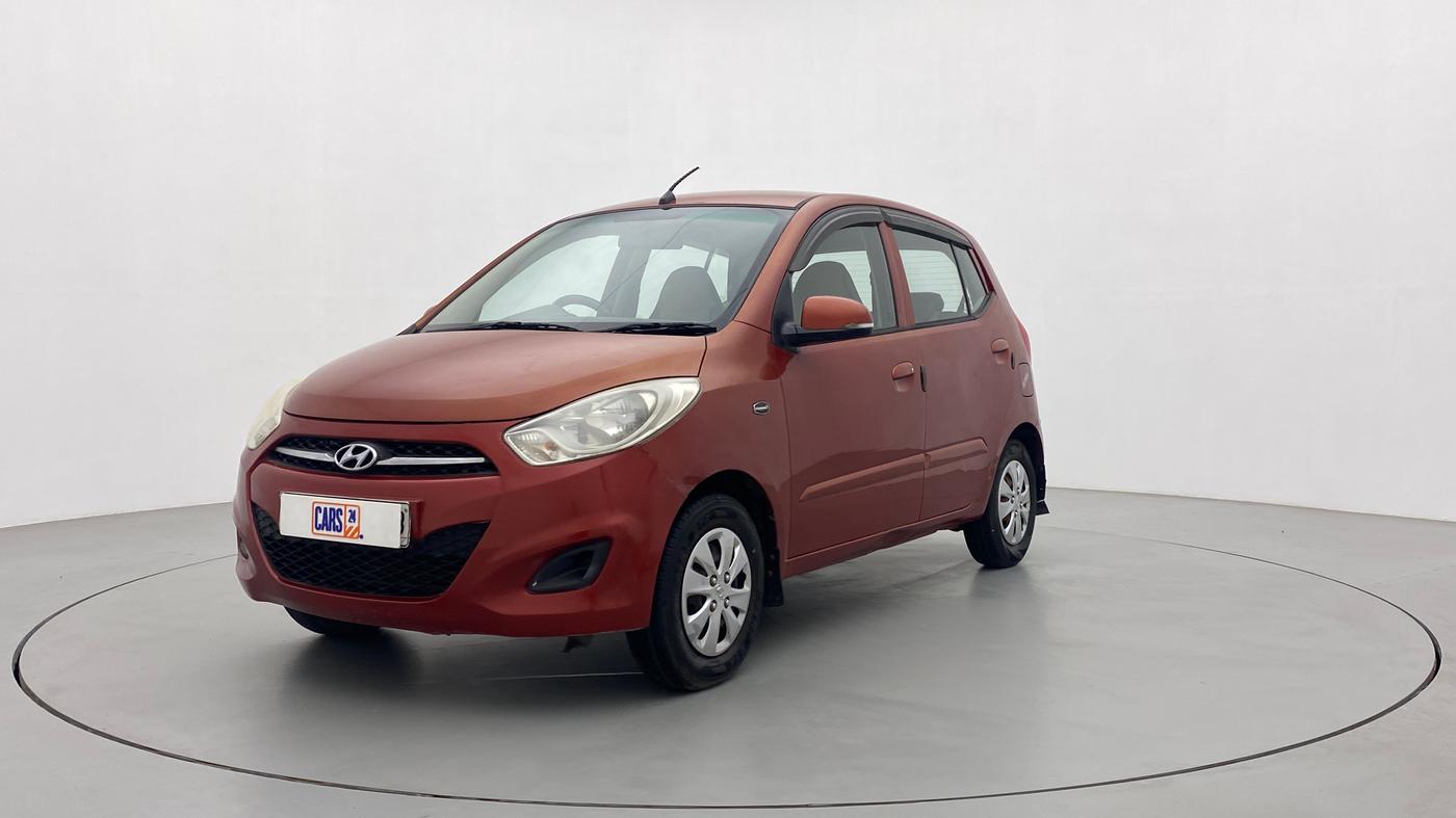 2012 Hyundai i10 SPORTZ 1.2, Petrol, Manual, 95,397 km, Left Front Diagonal