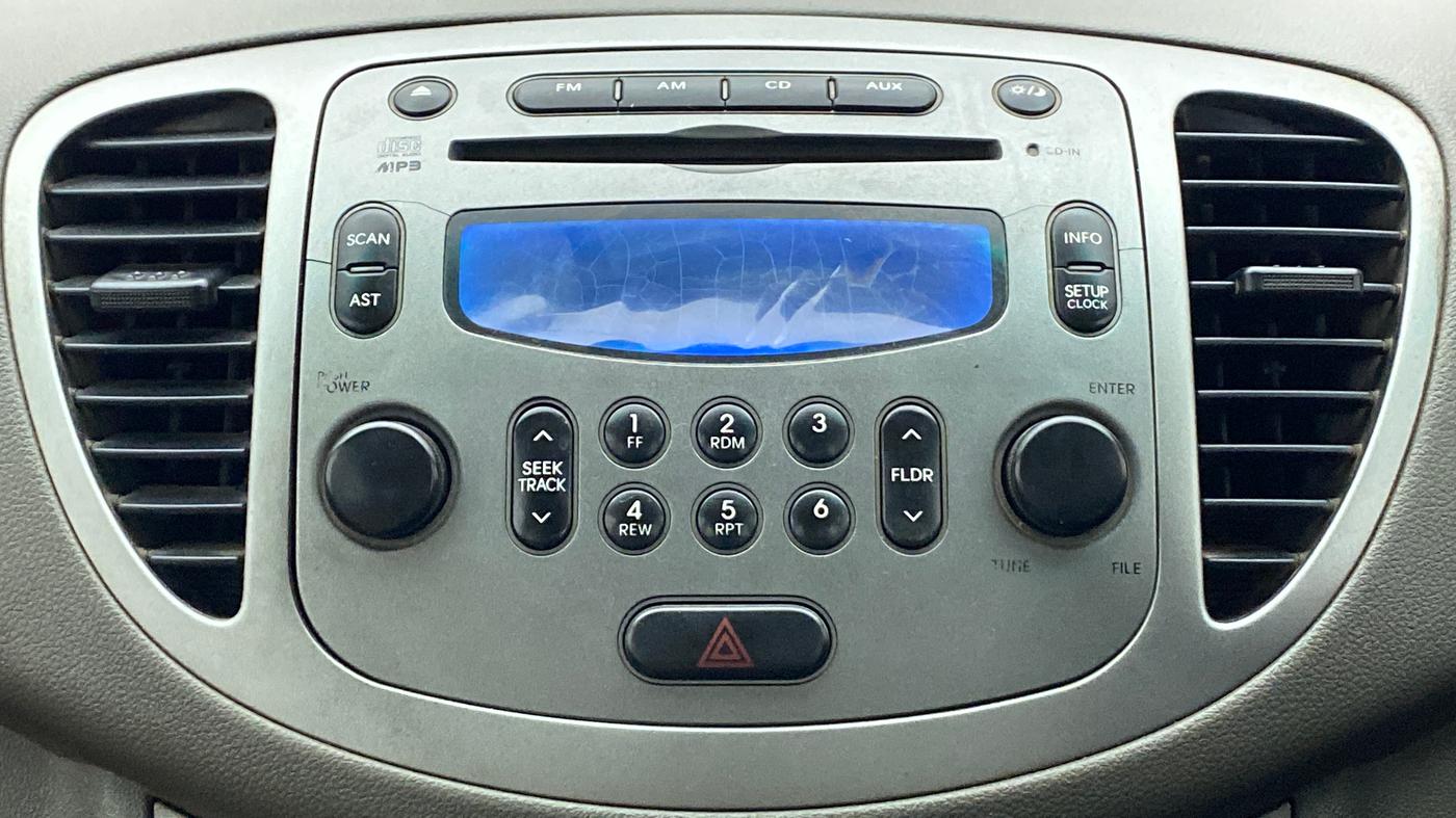 2012 Hyundai i10 SPORTZ 1.2, Petrol, Manual, 95,397 km, Infotainment System