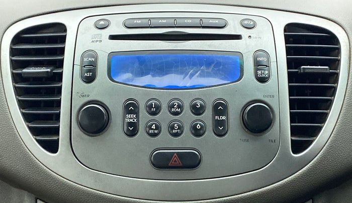 2012 Hyundai i10 SPORTZ 1.2, Petrol, Manual, 95,397 km, Infotainment System