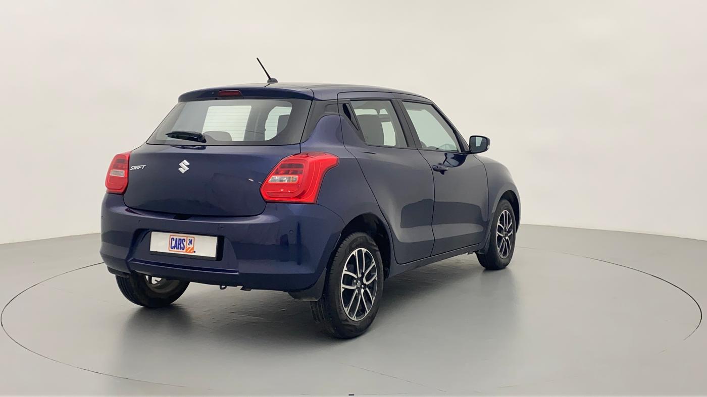 2020 Maruti Swift ZXI+, Petrol, Manual, 7,734 km, Right Back Diagonal