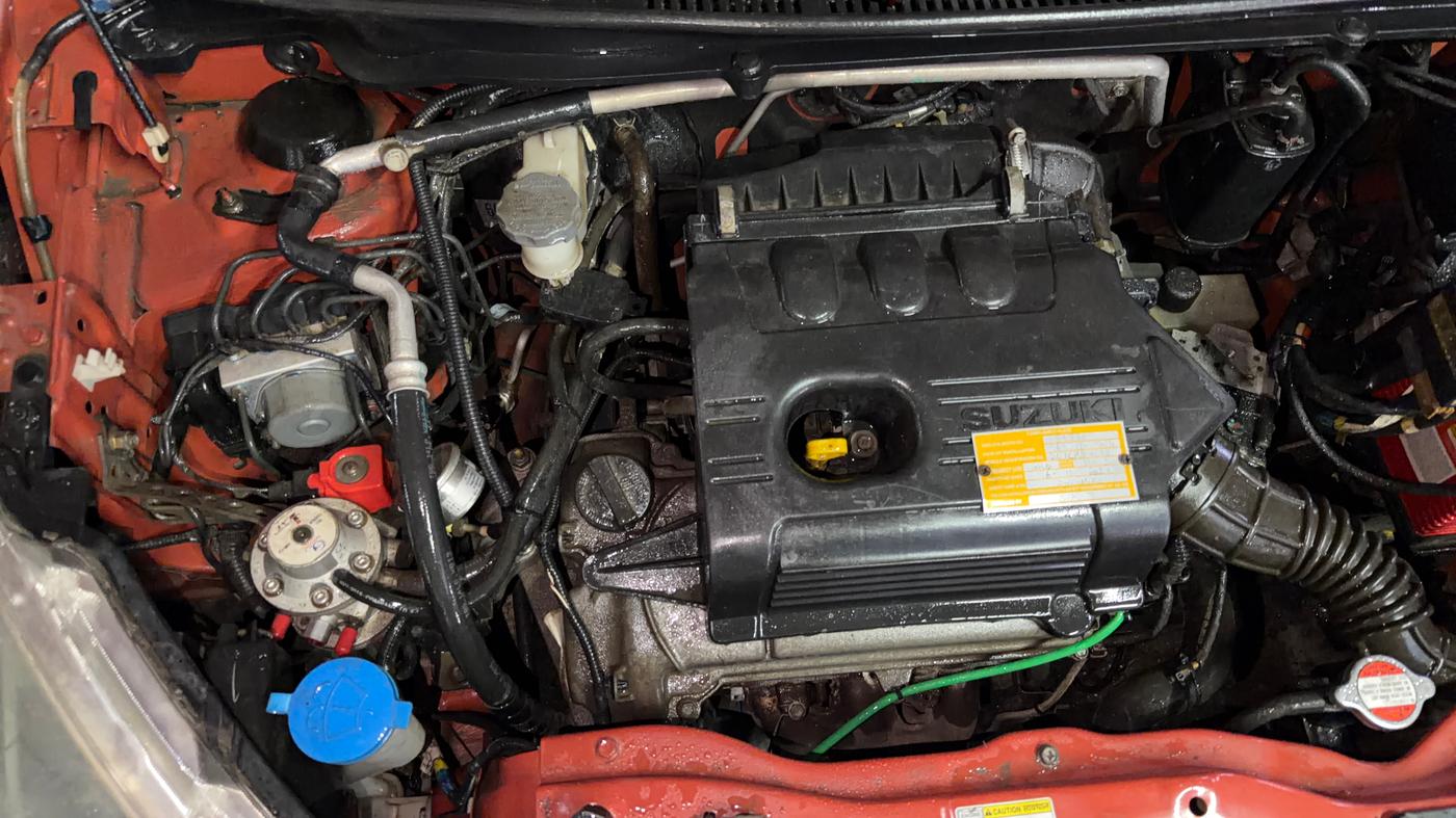 2019 Maruti Celerio VXI AMT (O), CNG, Automatic, 60,594 km, Engine View - Right