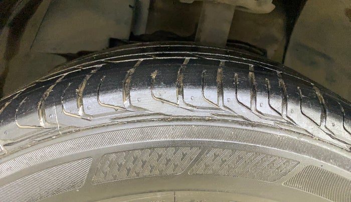 2021 Tata NEXON XZA PLUS PETROL, Petrol, Automatic, 14,617 km, Left Front Tyre Tread