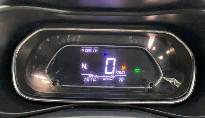 2021 Tata NEXON XZA PLUS PETROL, Petrol, Automatic, 14,617 km, Odometer Image