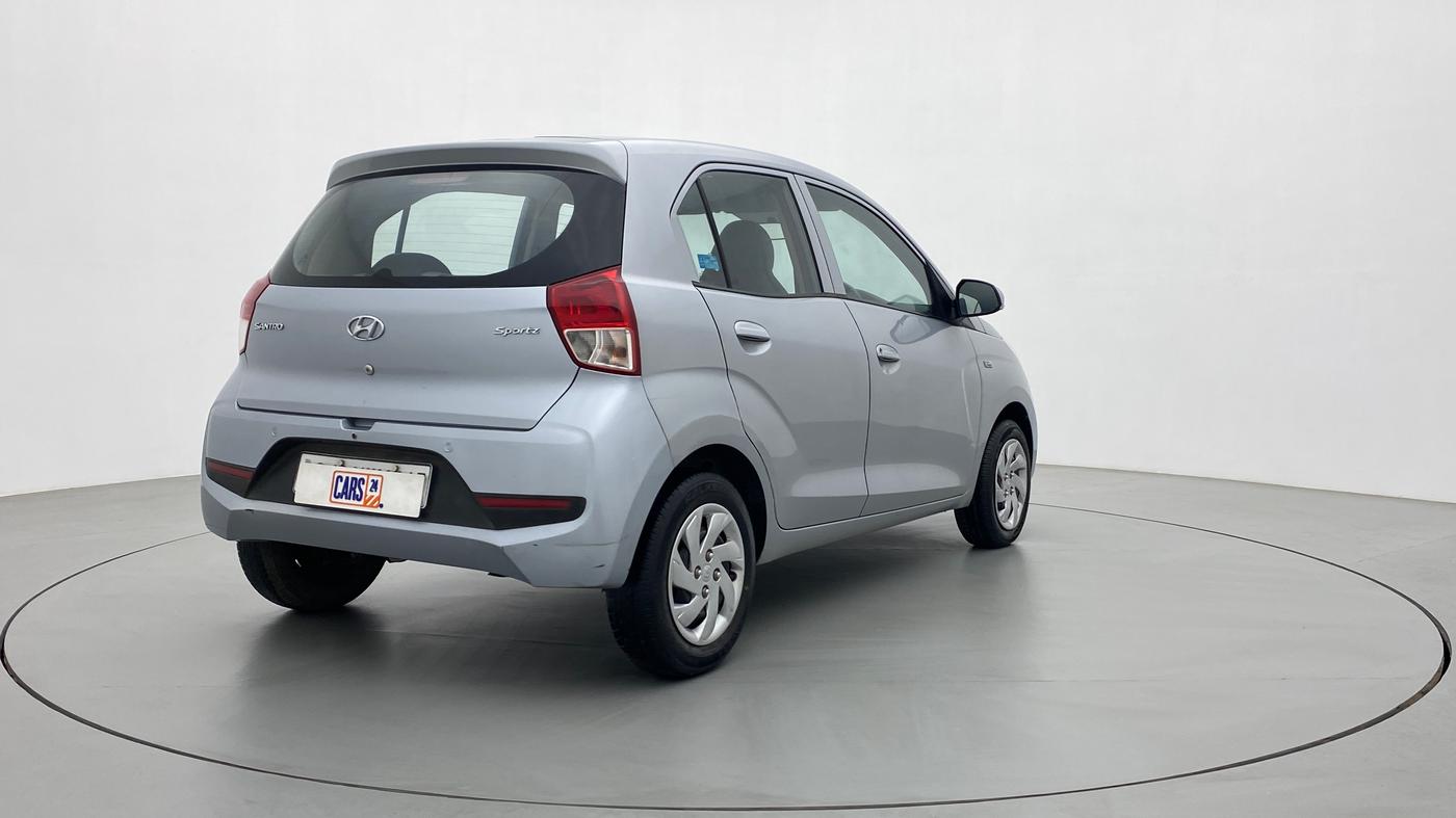2018 Hyundai NEW SANTRO SPORTZ AMT, Petrol, Automatic, 60,507 km, Right Back Diagonal