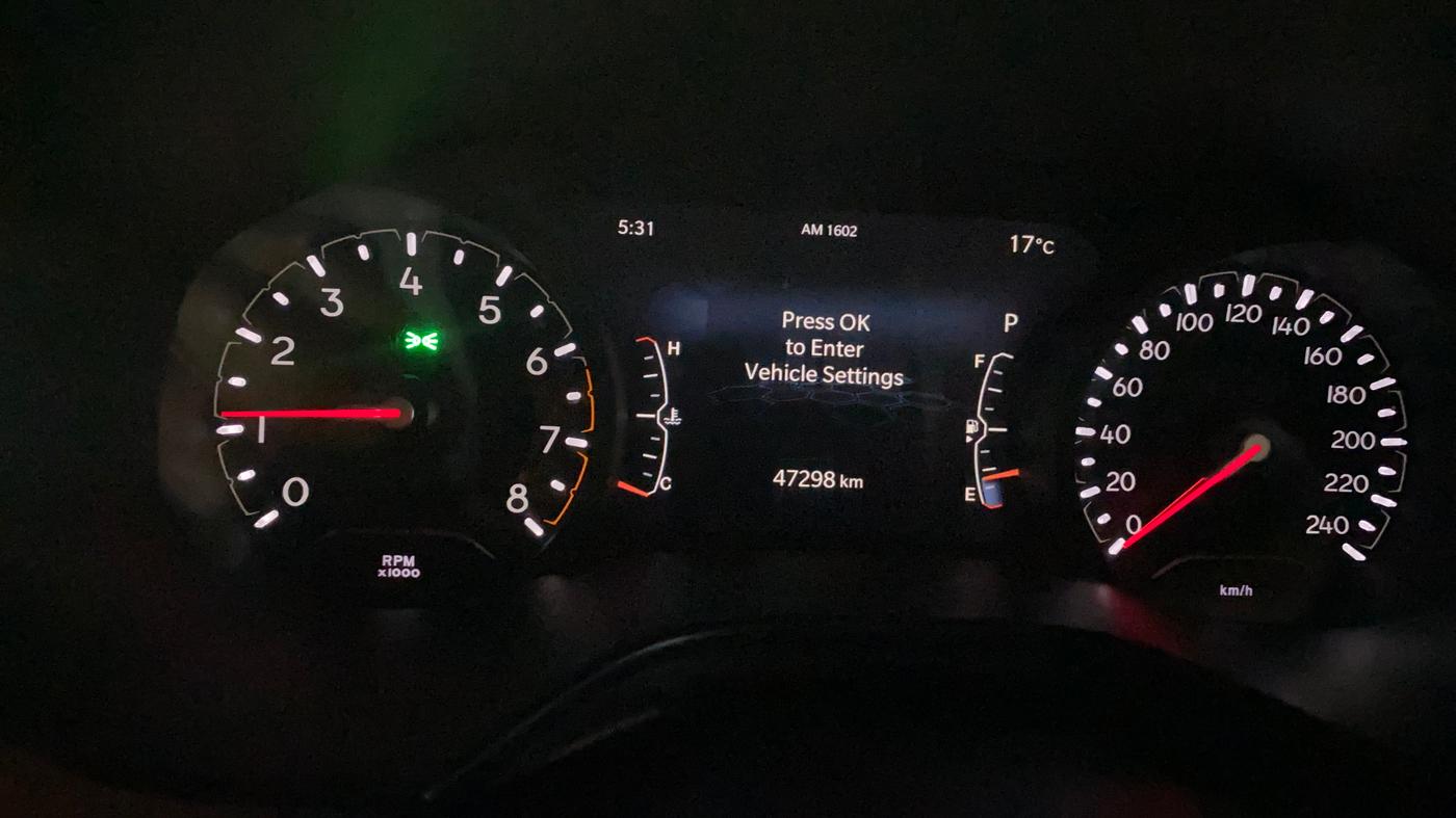 2022 Jeep Compass LIMITED (O) 1.4 PETROL DCT, Petrol, Automatic, 47,325 km, Odometer Image
