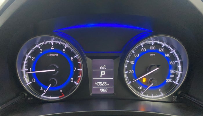 2020 Maruti Baleno DELTA CVT PETROL 1.2, Petrol, Automatic, 39,986 km, Odometer Image