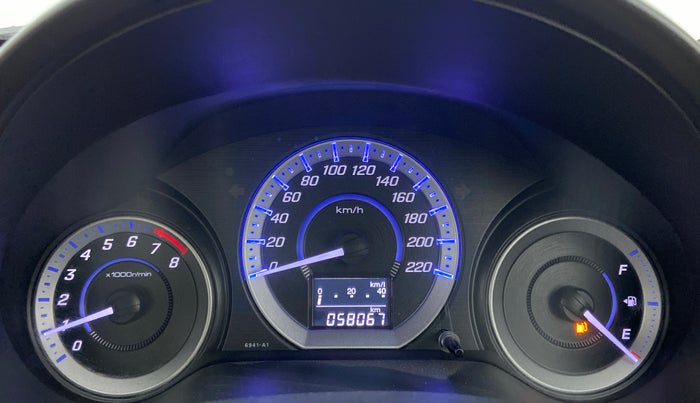 2013 Honda City 1.5L I-VTEC S MT, Petrol, Manual, 58,067 km, Odometer Image