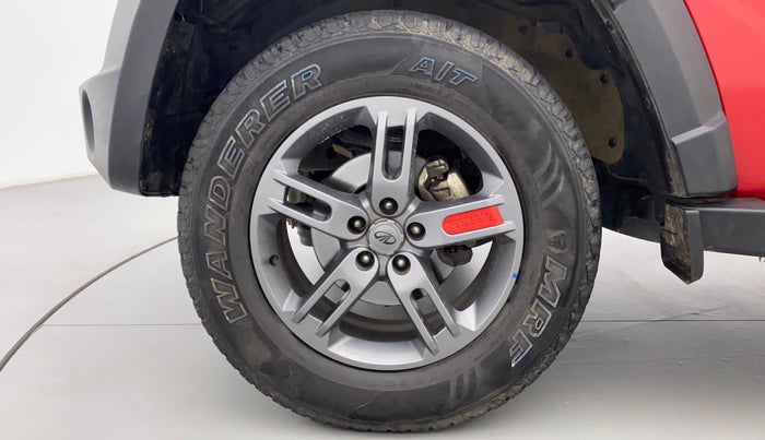2022 Mahindra Thar LX PETROL HT 4WD AT, Petrol, Automatic, 8,808 km, Left Front Wheel