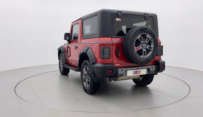 2022 Mahindra Thar LX PETROL HT 4WD AT, Petrol, Automatic, 8,808 km, Left Back Diagonal