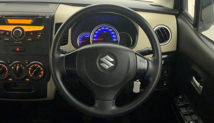2017 Maruti Wagon R 1.0 VXI, Petrol, Manual, 22,280 km, Steering Wheel Close Up