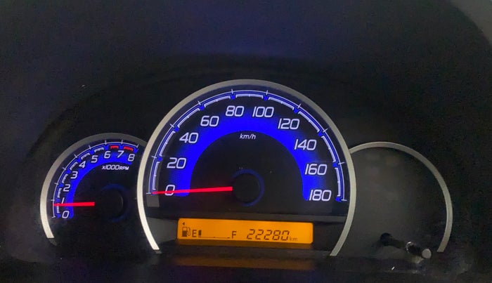 2017 Maruti Wagon R 1.0 VXI, Petrol, Manual, 22,280 km, Odometer Image