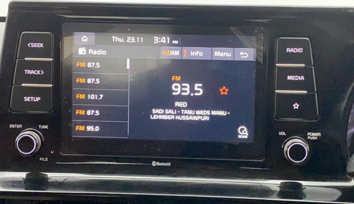 2020 KIA SELTOS HTK PLUS 1.5, Petrol, Manual, 41,884 km, Infotainment System