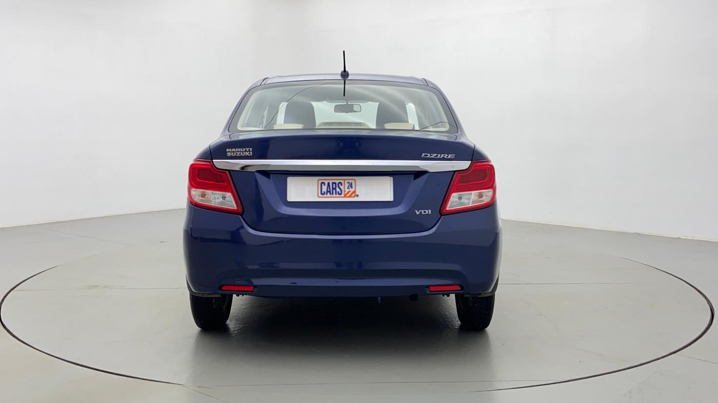 2017 Maruti Dzire VDI, Diesel, Manual, 1,07,372 km, Back/Rear View