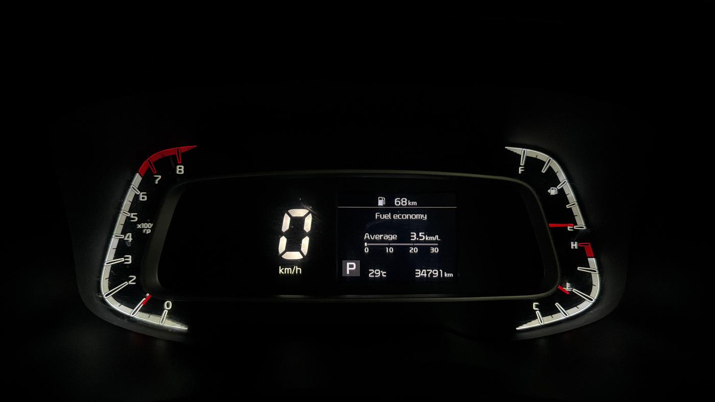 2021 KIA SONET HTK PLUS 1.0 DCT, Petrol, Automatic, 34,841 km, Odometer Image