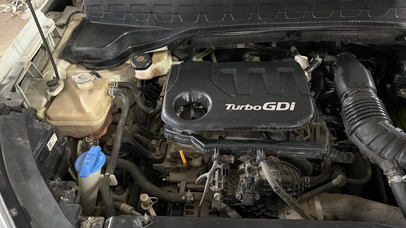 2021 KIA SONET HTK PLUS 1.0 DCT, Petrol, Automatic, 34,841 km, Engine View - Right