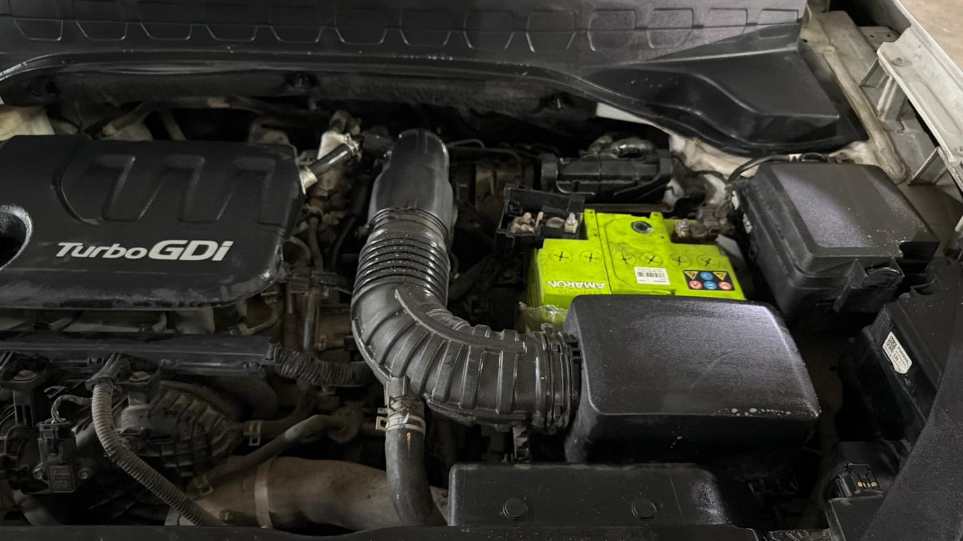 2021 KIA SONET HTK PLUS 1.0 DCT, Petrol, Automatic, 34,841 km, Engine View - Left