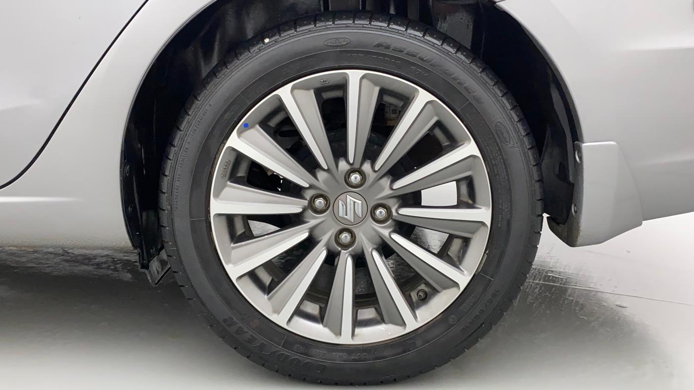 2019 Maruti Ciaz ALPHA 1.5 SHVS PETROL, CNG, Manual, 19,246 km, Left Rear Wheel