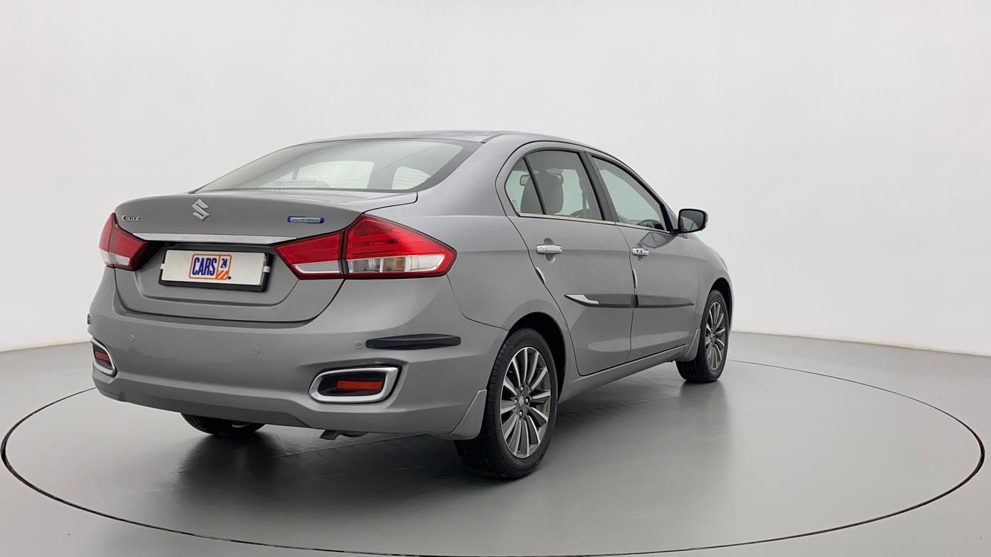 2019 Maruti Ciaz ALPHA 1.5 SHVS PETROL, CNG, Manual, 19,246 km, Right Back Diagonal