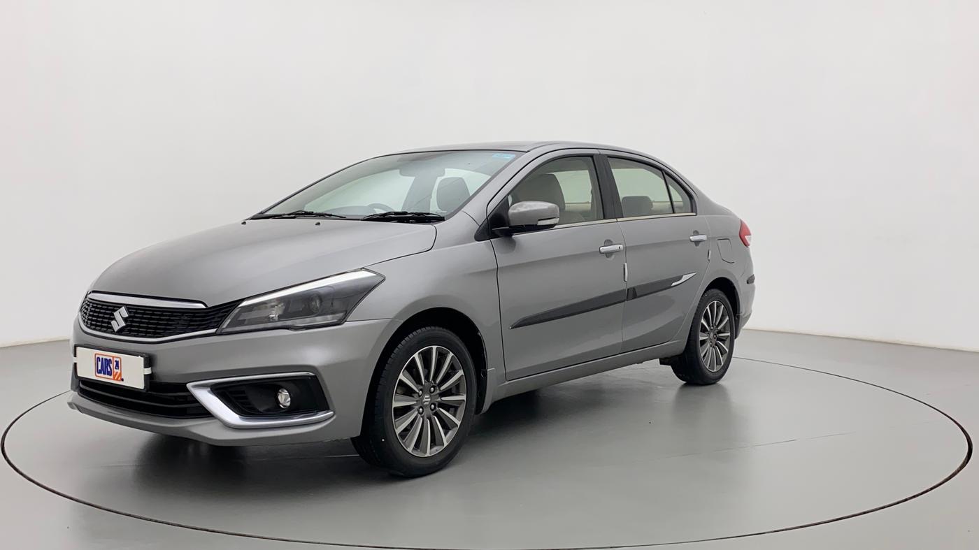 2019 Maruti Ciaz ALPHA 1.5 SHVS PETROL, CNG, Manual, 19,246 km, Left Front Diagonal