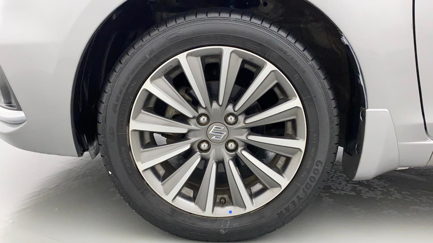 2019 Maruti Ciaz ALPHA 1.5 SHVS PETROL, CNG, Manual, 19,246 km, Left Front Wheel
