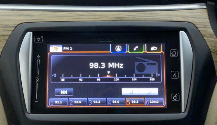 2019 Maruti Ciaz ALPHA 1.5 SHVS PETROL, CNG, Manual, 19,246 km, Infotainment System