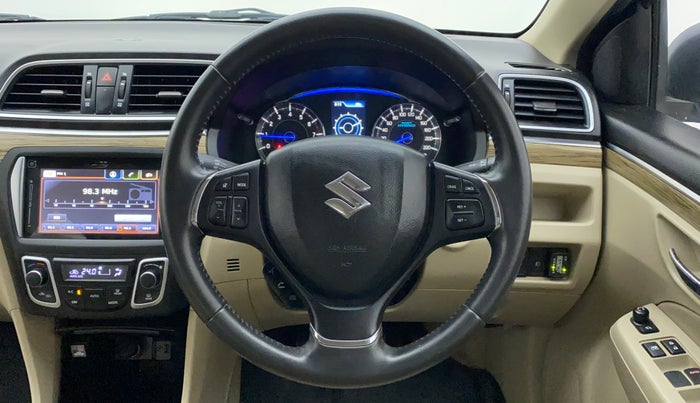 2019 Maruti Ciaz ALPHA 1.5 SHVS PETROL, CNG, Manual, 19,246 km, Steering Wheel Close Up