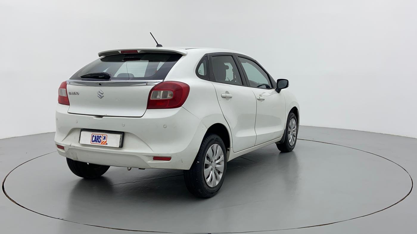 2016 Maruti Baleno DELTA PETROL 1.2, Petrol, Manual, 44,910 km, Right Back Diagonal